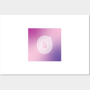 Letter O in Pink Posters and Art